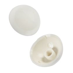 Hob Ignition Button White Switch Cover