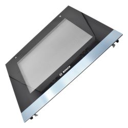 Glass front panel