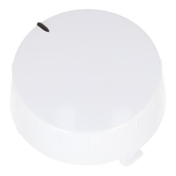 Dial Knob, White