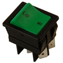 Black / Green Hi Low Switch