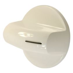 White Control Knob Switch