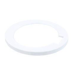 White Outer Door Front White Frame Trim 